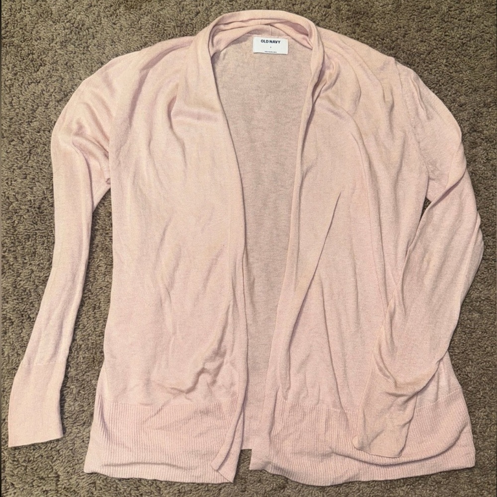 Old Navy Women's Light Pink Cardigan